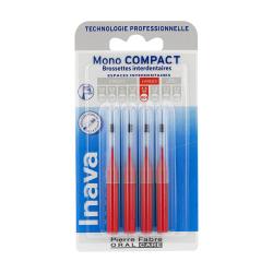 INAVA Brossettes interdentaires ISO4 larges 1.5mm pack de 4
