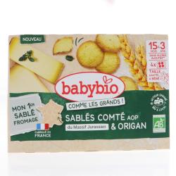 BABYBIO SABLES COMTE ORIGAN 72G