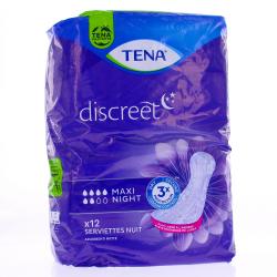 TENA LADY DISCREET MAXI NIGHT SACH/12