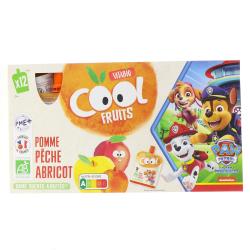 VITABIO COOL FRTS Compote pom p&ecirc;ch abri12/90g