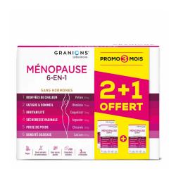 GRANIONS MENOPAUSE 6EN1 3MOIS CPR SECA180