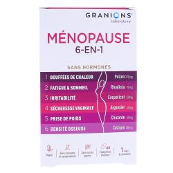 GRANIONS MENOPAUSE 6EN1 1MOIS CPR SECA60