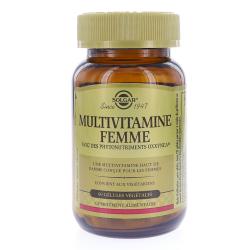 SOLGAR MULTIVITAMINE FEMME GELU VEG 60