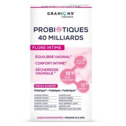 GRANIONS PROBIOTIQUES FLORE INTIME GELU40