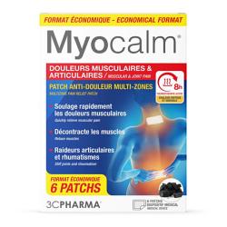 3C PHARMA MYOCALM PATCH X6 42OFF