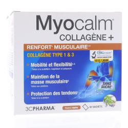 3C PHARMA MYOCALM COLLAGENE X 30SACHETS