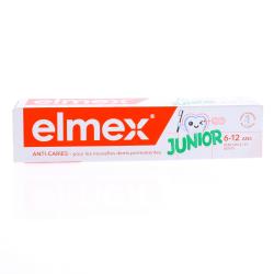 ELMEX Dentifrice Elmex Anti-Caries Junior 6-12 ans Tube 75ml