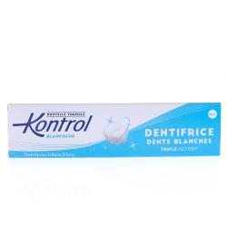KONTROL DENTIFRICE DENTS BLANCHES 75ML