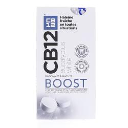 CB12 BOOST CHEWING GUMS WHITE X10
