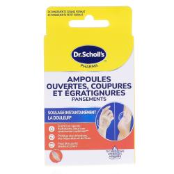 SCHOLL PANSEMENTS AMPOULES OUV X6