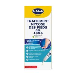 SCHOLL MYCOSE DES PIEDS GEL 4 EN 1 10ML