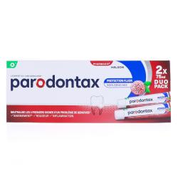 PARODONTAX Dentifrice gel crème au fluor Lot de 2 tubes 75ml