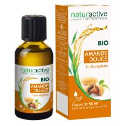 Huile végétale bio amande douce 50ml