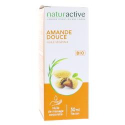 Huile végétale bio amande douce 50ml