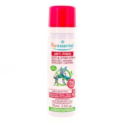 PURESSENTIEL Anti-pique spray repulsif + apaisant flacon 75ml