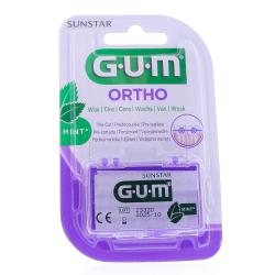 GUM Cire orthodontique translucide mentholée