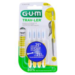 GUM Travler brossettes interdentaires n°1514 - 1.3mm x 4