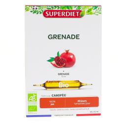 SUPERDIET Grenade bio 20 ampoules