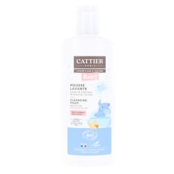 CATTIER Bébé mousse lavante cheveux & corps bio