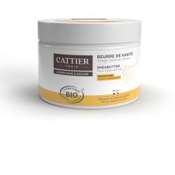 CATTIER - Beurre de Karité Parfum Miel Bio 100g