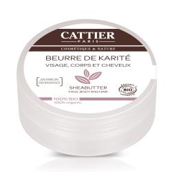 CATTIER - Beurre de Karité 100% Bio 20g