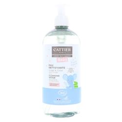 CATTIER Bébé eau nettoyante visage et corps bio