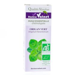 DOCTEUR VALNET Huile essentielle d&rsquo;origan vert bio flacon 5ml