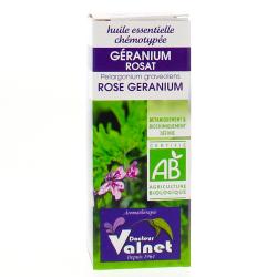 Huile essentielle de géranium rosat bio flacon 10ml