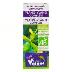 Huile essentielle d’ylang ylang bio flacon 10ml