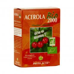 Acerola bio 2000 24 comprimés