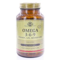 SOLGAR Omega 3-6-9 60 gélules