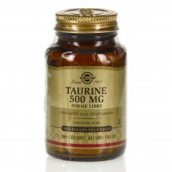 Taurine 500mg 50 gélules végétales