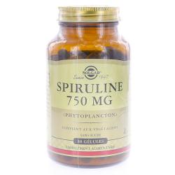 SOLGAR SPIRULINE 750MG 80 GE