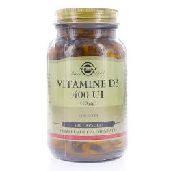 SOLGAR Vitamine D3 100 gélules