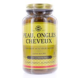 SOLGAR PEAU ONGLE CHEV 120 TAB