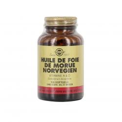 Huile de foie de morue norvégien 100 gélules