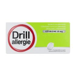 DRILL Allergie cétirizine 10mg