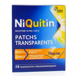Niquitin 14 mg/24 heures Boîte de 28 dispositifs