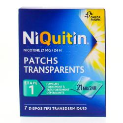 Niquitin 21 mg/24 heures Boîte de 7 dispositifs