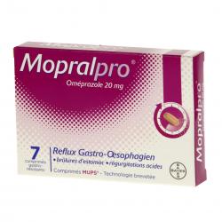 Mopralpro 20 mg Boîte de 7 comprimés