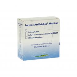 Larmes artificielles martinet 5,6 mg/0,4 ml
