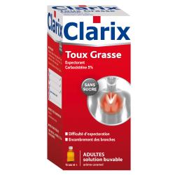 Clarix expectorant carbocisteine 5%