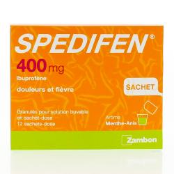 Spedifen 400 mg Boîte de 12 sachets-doses