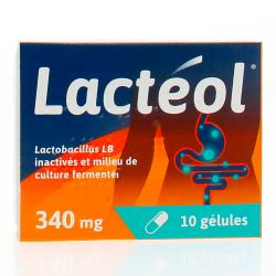 Lactéol 340 mg Boîte de 10 gélules