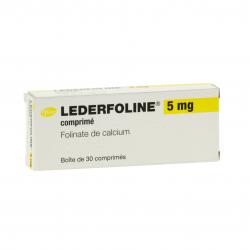 Lederfoline 5 mg Boîte de 30 comprimés