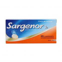 SARGENOR EFFERVESCENT BTE/40 CPR