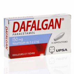 DAFALGAN 150 mg