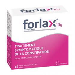 Forlax 10 g Boîte de 20 sachets-doses