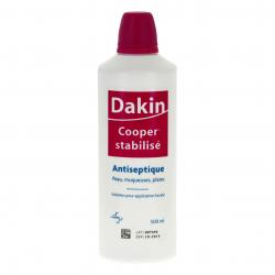 Dakin cooper stabilisé Flacon de 500 ml