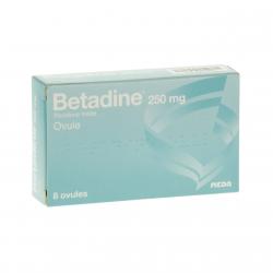 Bétadine 250 mg Boîte de 8 ovules